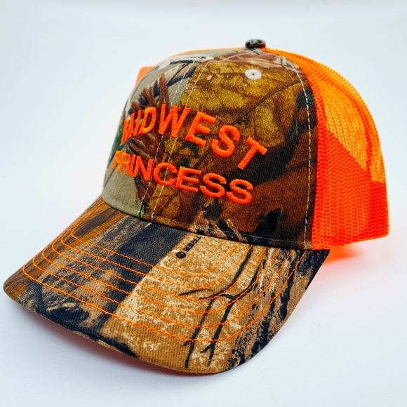 Chappell Roan Midwest Princess Hat Cap Mesh Trucker Camouflage Music Art… - Picture 2 of 4